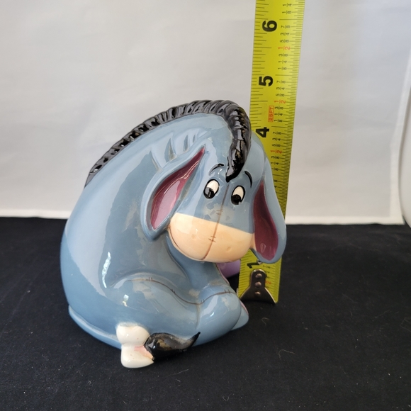 Vintage Disney ceramic Winnie the Pooh Eeyore toothbrush or pencil pen holder - Picture 10 of 13